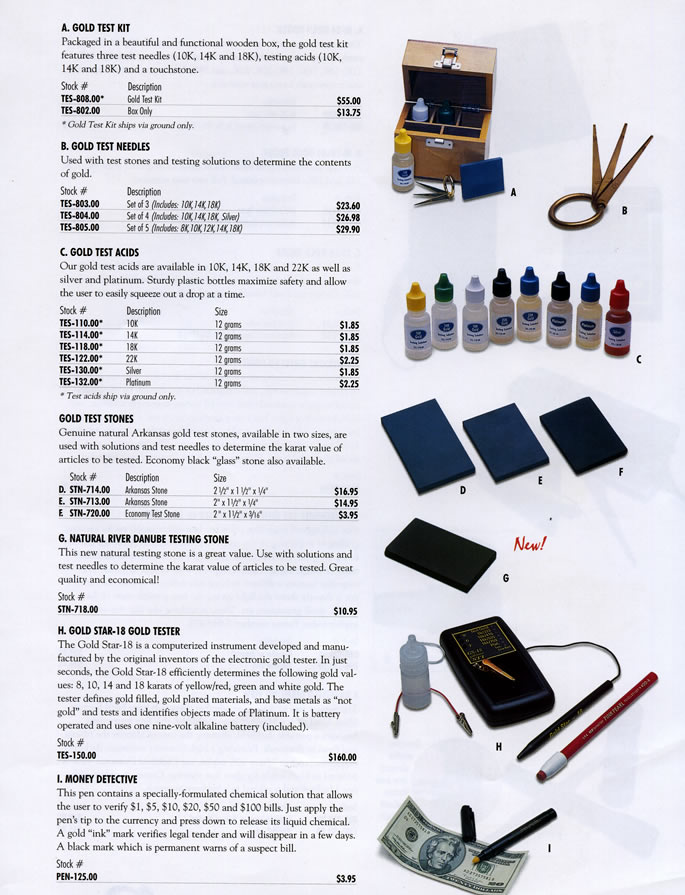 Gold Tester Kit